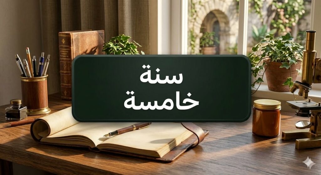سنة خامسة