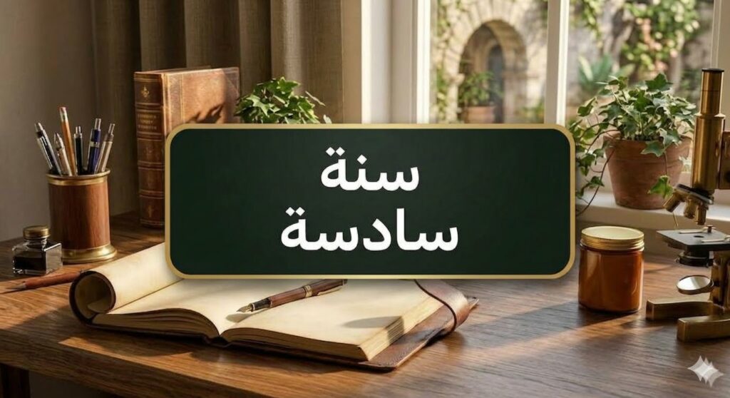 سنة سادسة